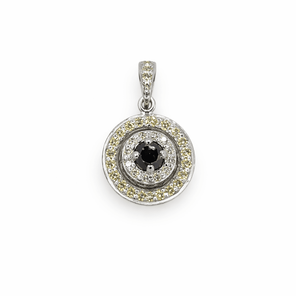 Diamant hängsmycke 18k vitguld 0,52ct
