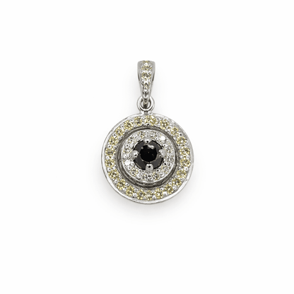Diamant hängsmycke 18k vitguld 0,52ct