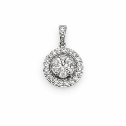 Diamant hängsmycke Aida 18k vitguld 0,49ct