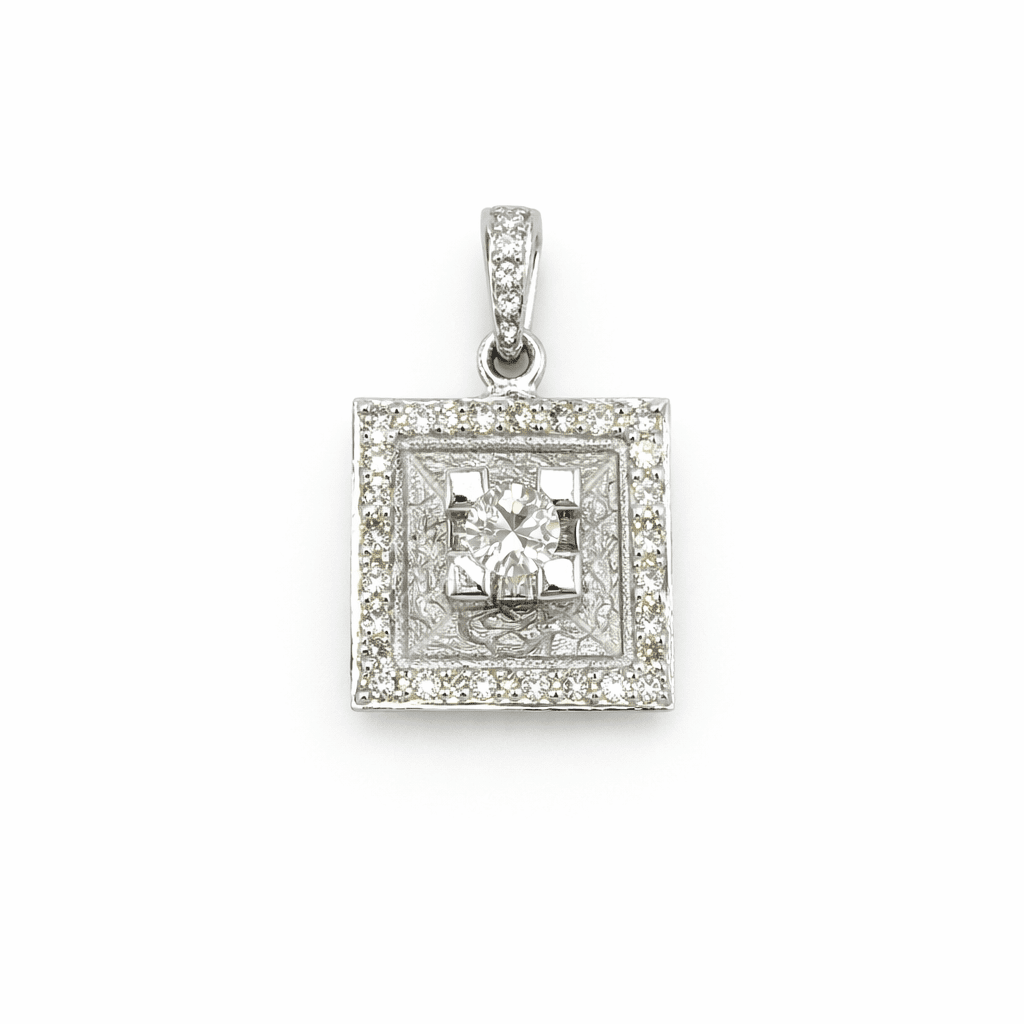 Diamant hängsmycke Annie 18k vitguld 0,40ct