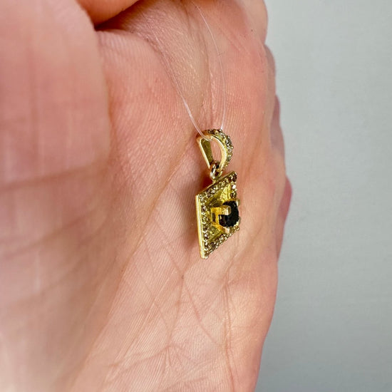 Diamanthänge guld
