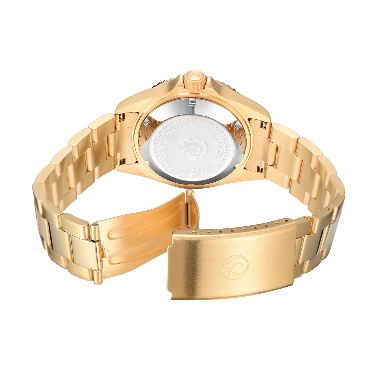 Dykarklocka Berlin & Son - Guld & Blå