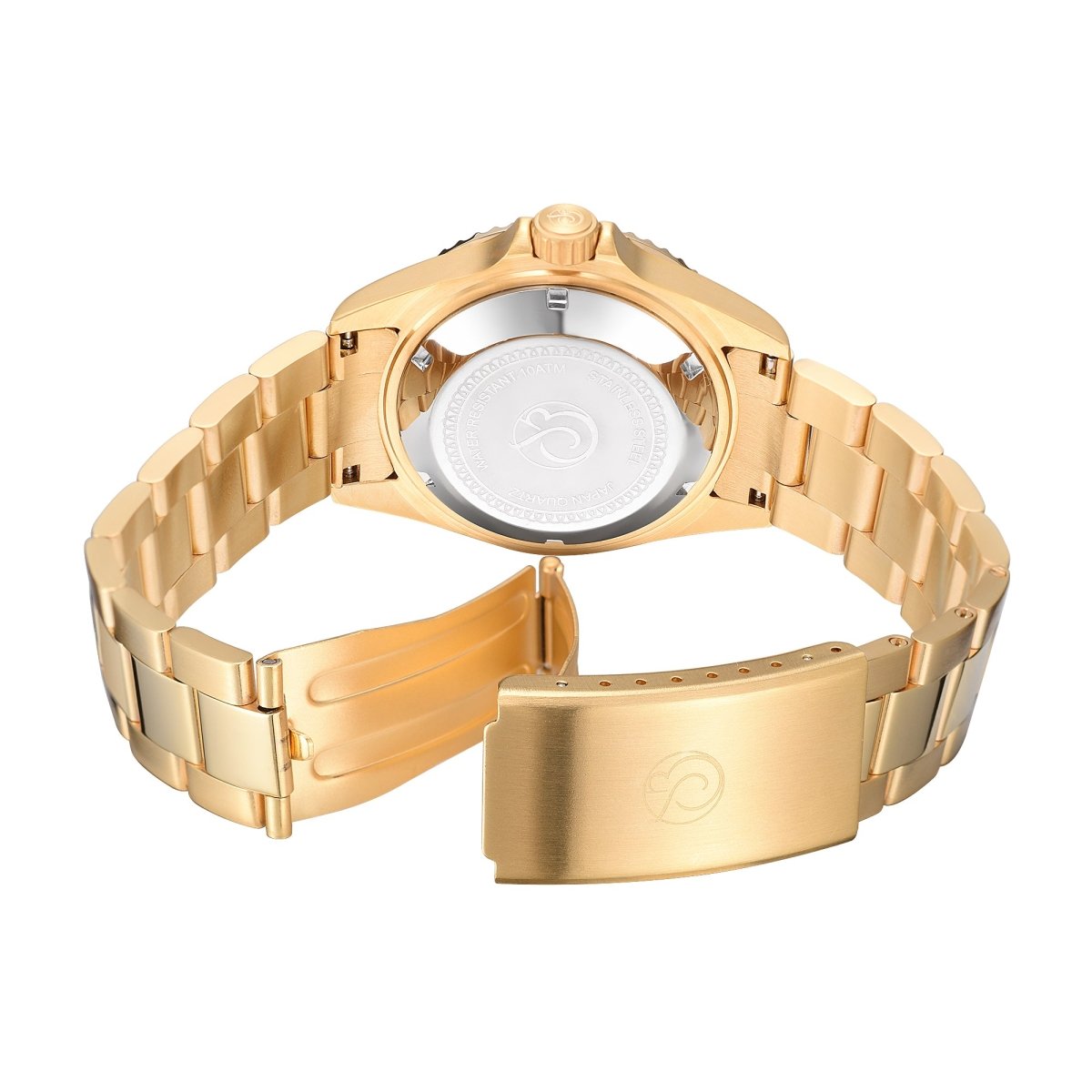 Dykarklocka Berlin & Son - Guld & Svart