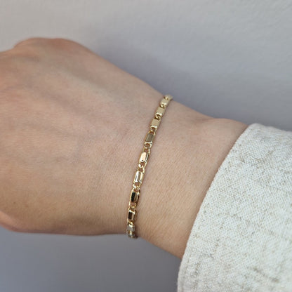 Fantazia armband 18k guld - 18cm