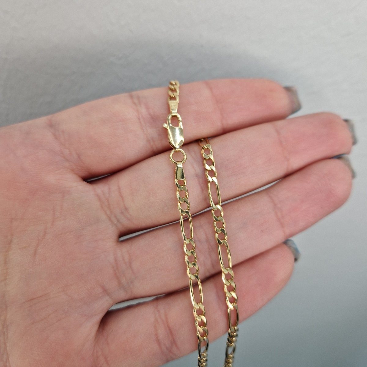 Figaro halsband 18k guld 42cm