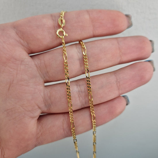 Figaro halsband 18k guld 50cm