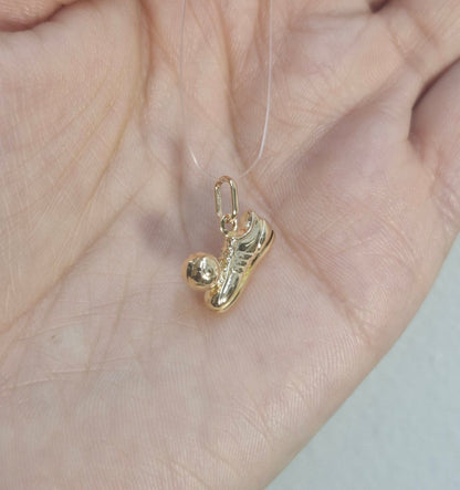 Fotbollssko Hänge 18k Guld