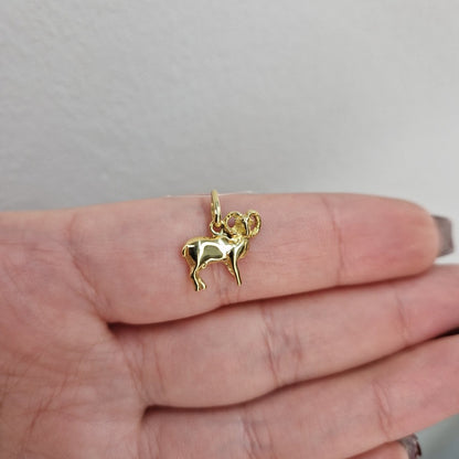 Guldhänge Stjärntecken figur massivt 18k guld