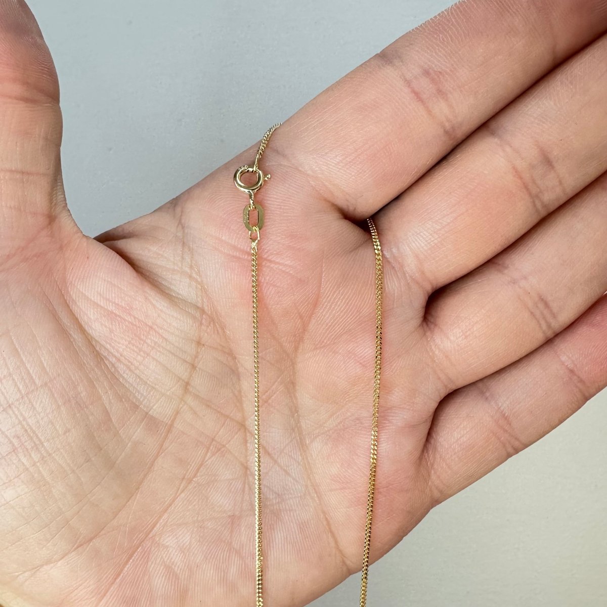 Guldkedja - Pansar Bredd 1,2mm