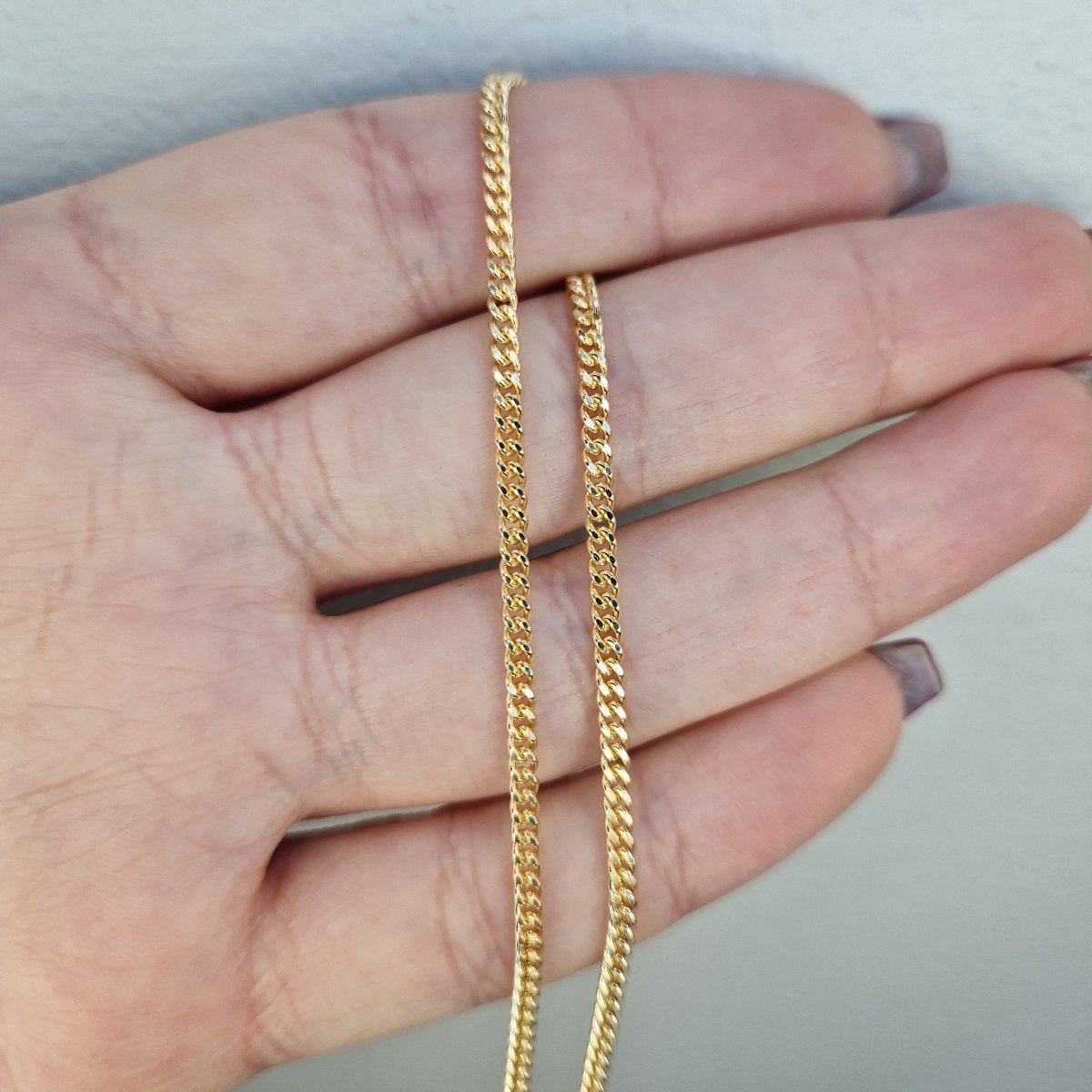 Guldkedja - Pansar Bredd 2,2mm