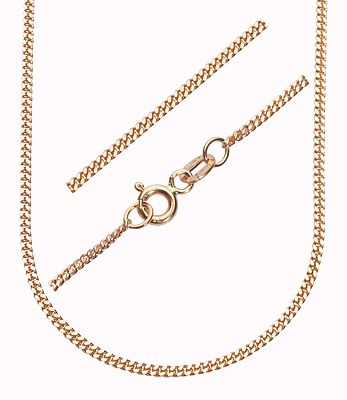 Guldkedja - Pansar 60cm, Bredd 2,2mm