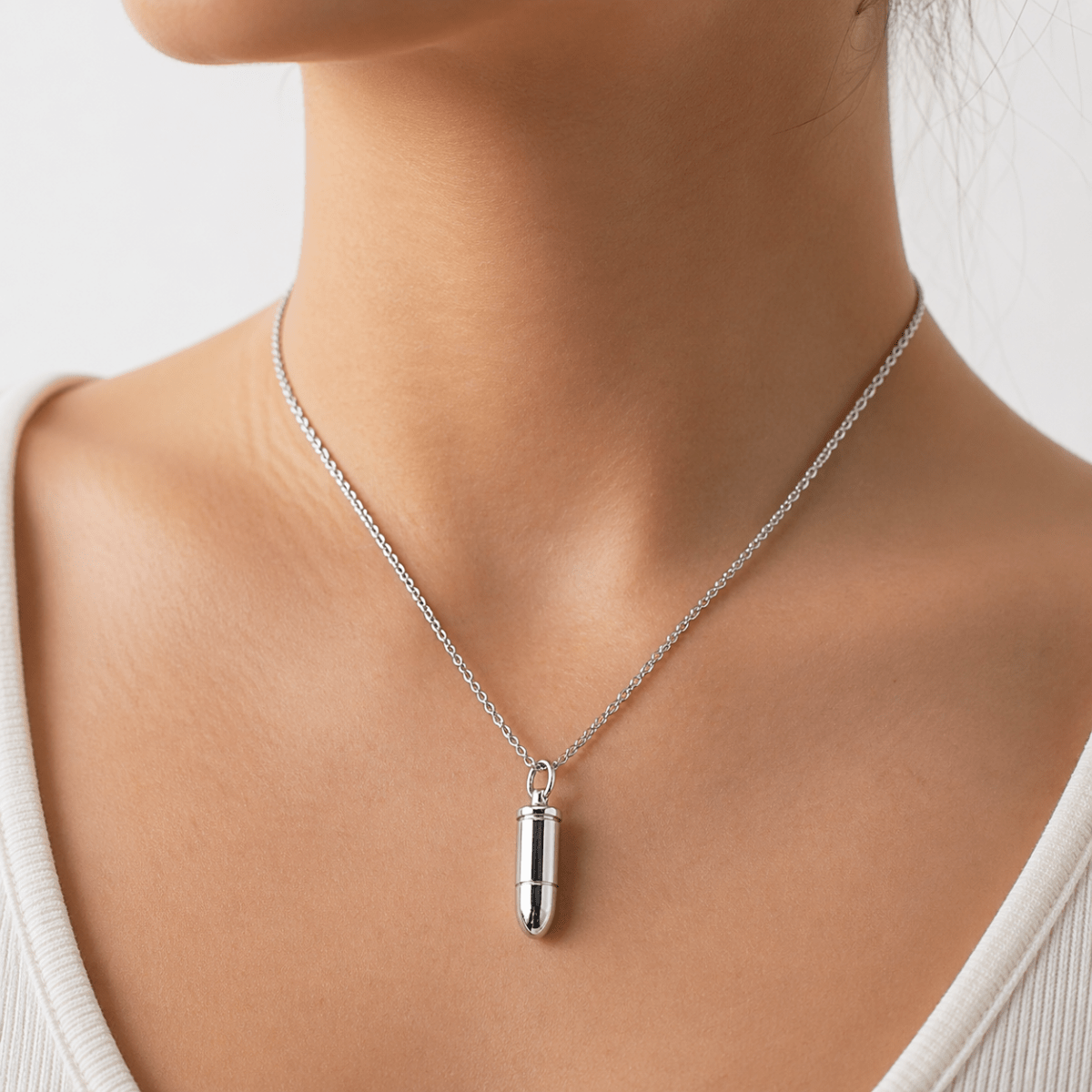 Hänge Skott/Kula Silver 925 Massiv