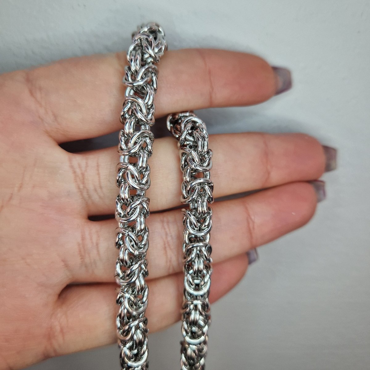 Halsband Kejsarlänk stållänk