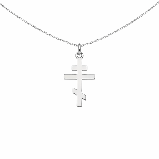 Halsband ortodoxt kors sterling silver