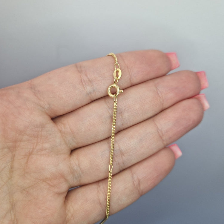 Halsband X förgyllt