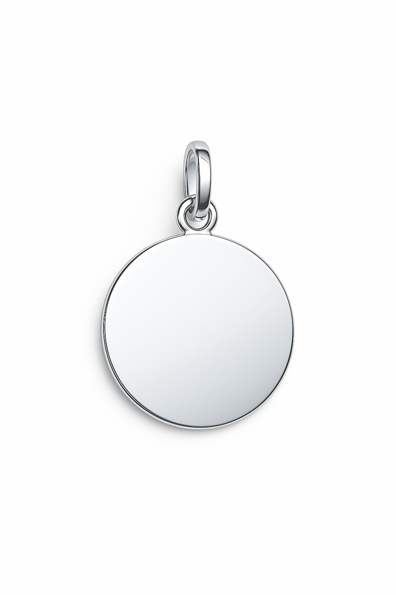 Hänge 18k vitguld - Graverbart