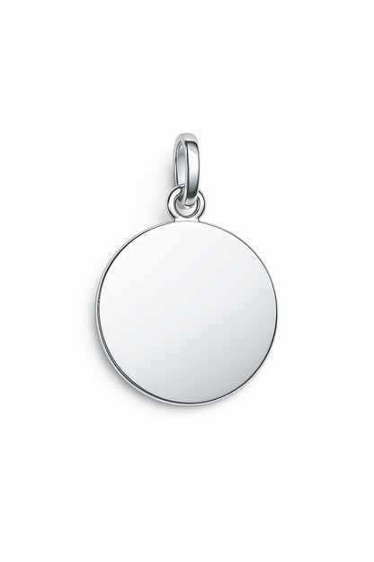 Hänge 18k vitguld - Graverbart