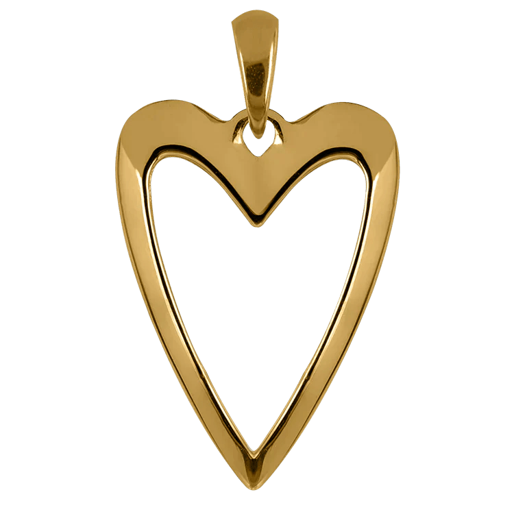 Hängsmycke genombrutet hjärta