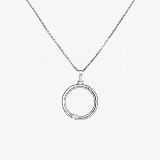 Hängsmycke Cirkel i silver