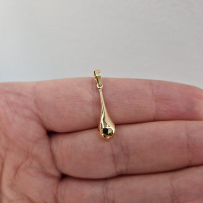 Hängsmycke Droppe stor 18k guld