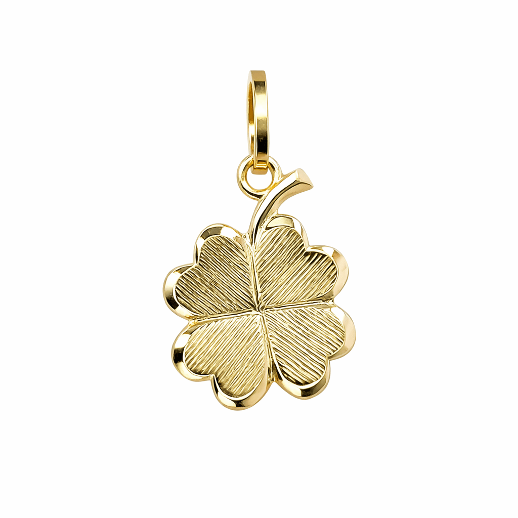 Hängsmycke - Fyrklöver 18k guld
