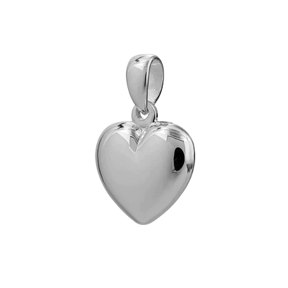 Hängsmycke hjärta silver mellan