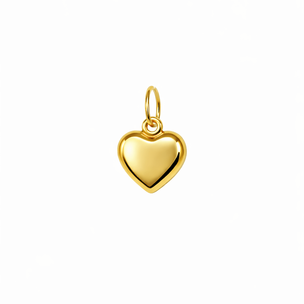 Hängsmycke litet hjärta i 18k guld. Ett klassiskt blankt hjärta. Ett klassiskt blankt hjärta. En tidlös modell.