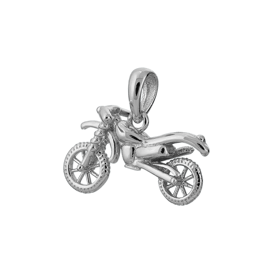 Hängsmycke Motorcross silver 925