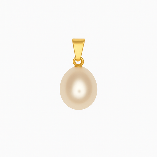 Hängsmycke sötvattens pärla 18k guld