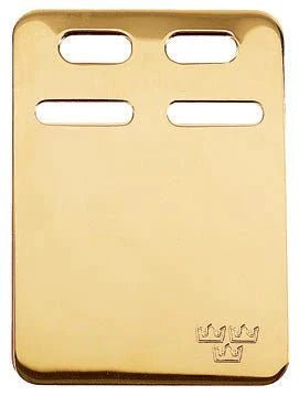 ID-bricka guld 16x22mm