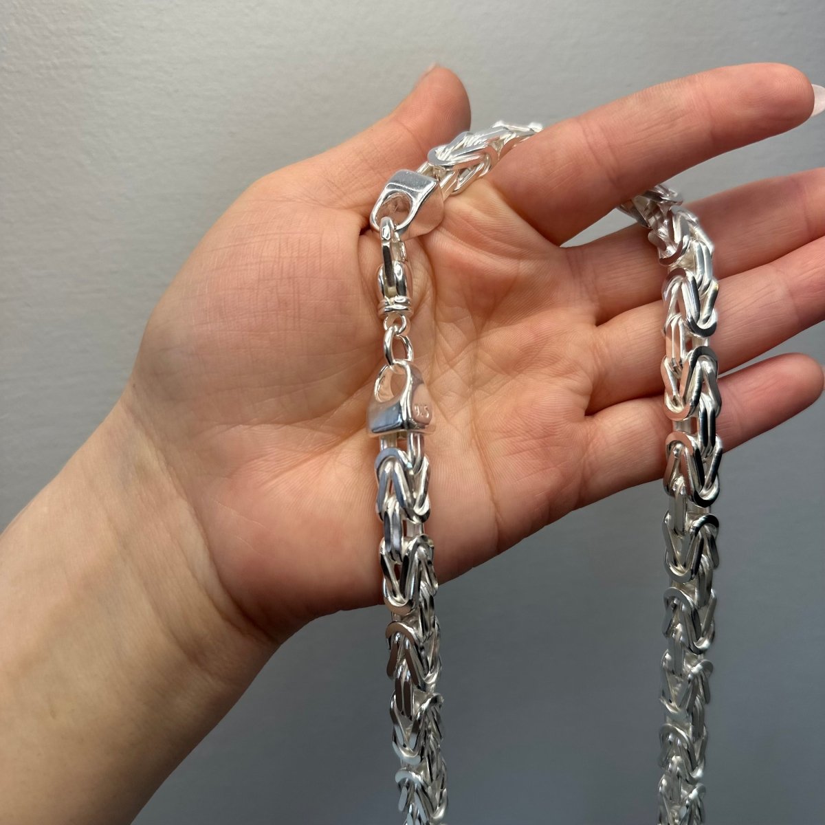 Kejsarlänk silver 8mm