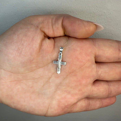 Kors äkta silver KLIPP