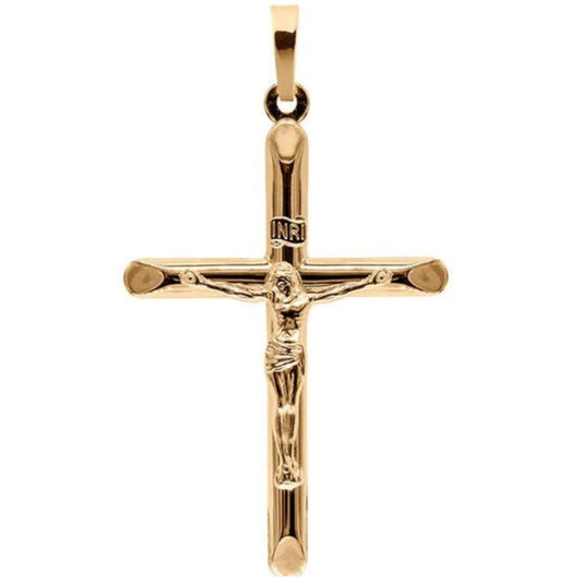 Kors Stefanos liten 18k guld