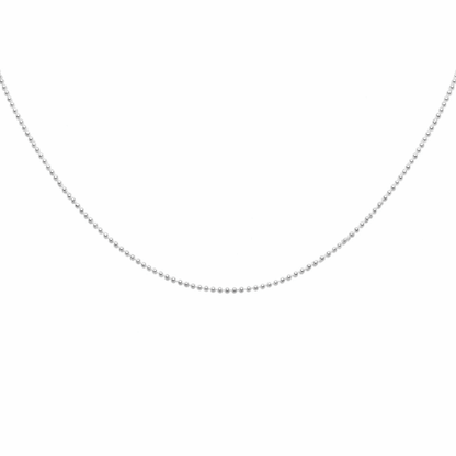 Tunn Kullänk sterling silver 1mm