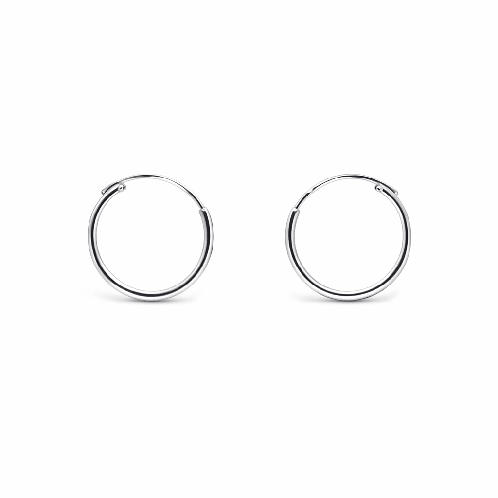 Läkringar silver 16mm