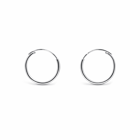 Läkringar silver 16mm