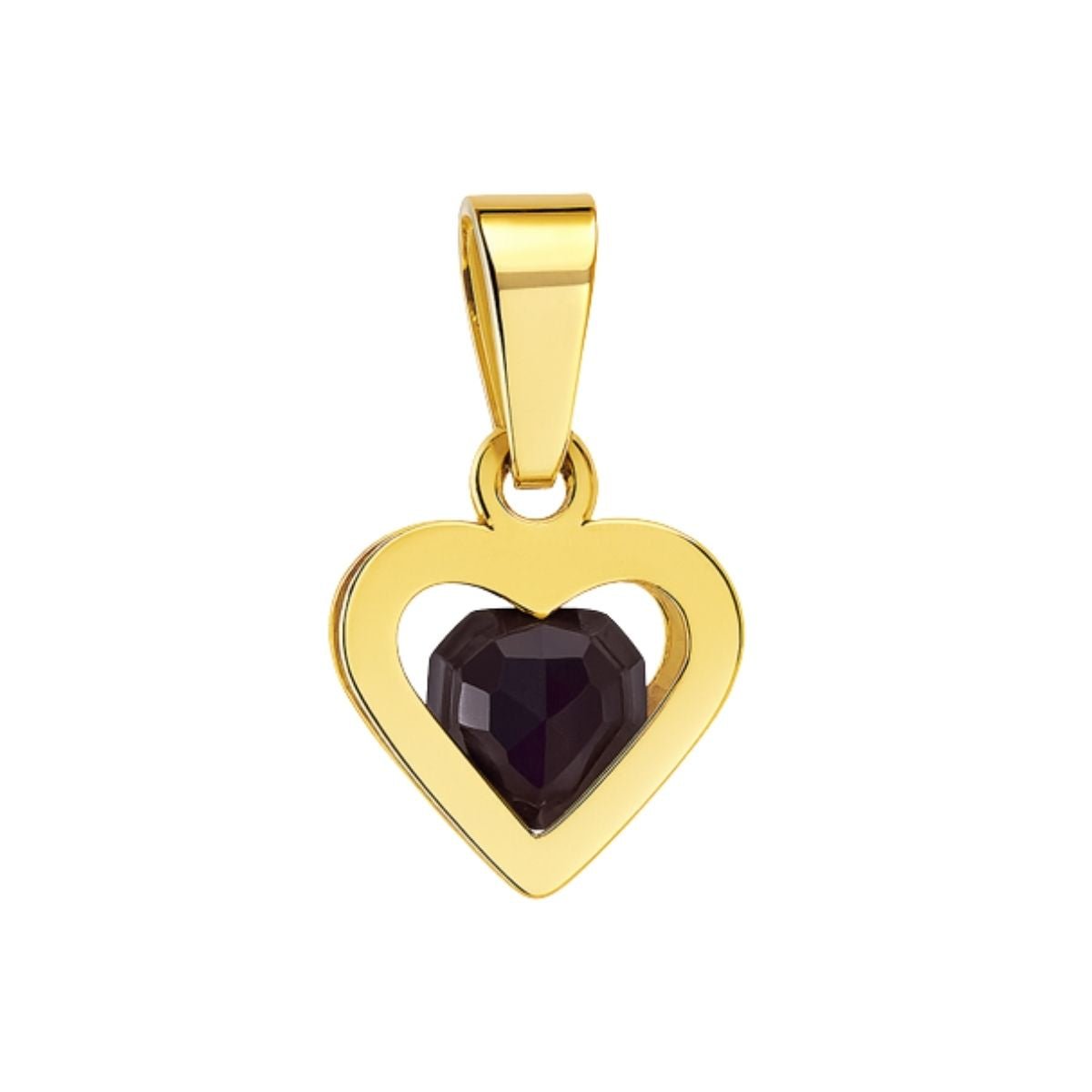 Månadssten 18k guld facetterade stenar