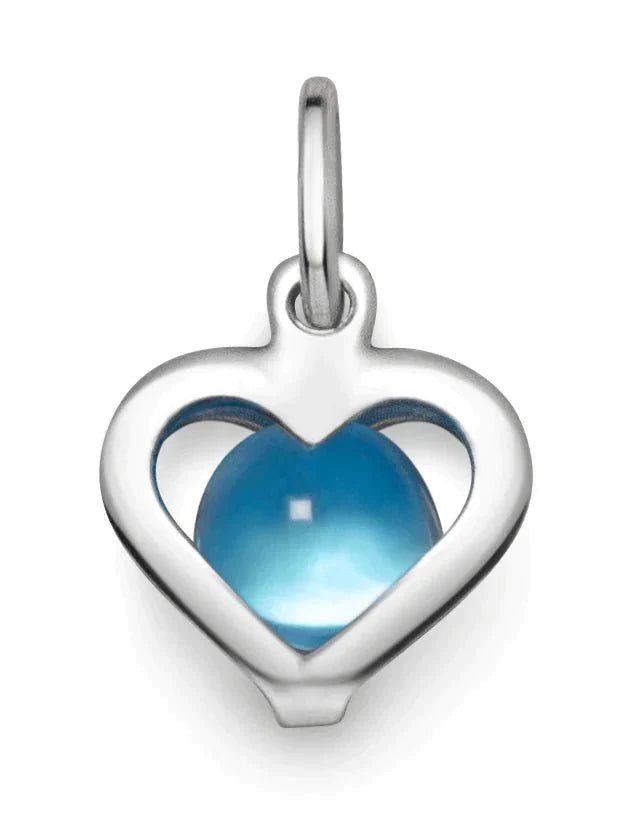 Månadssten mars i äkta silver