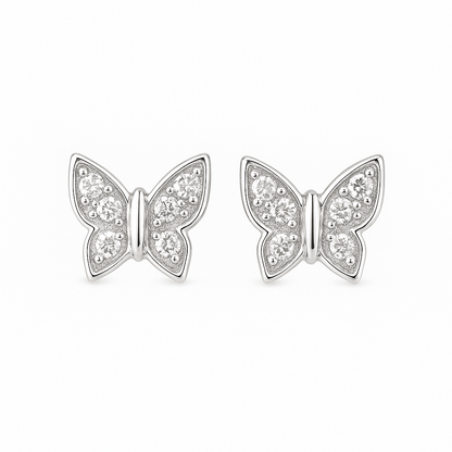Örhängen - Fjäril sterling silver