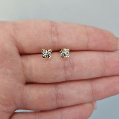 Örhängen Fjäril 18k guld