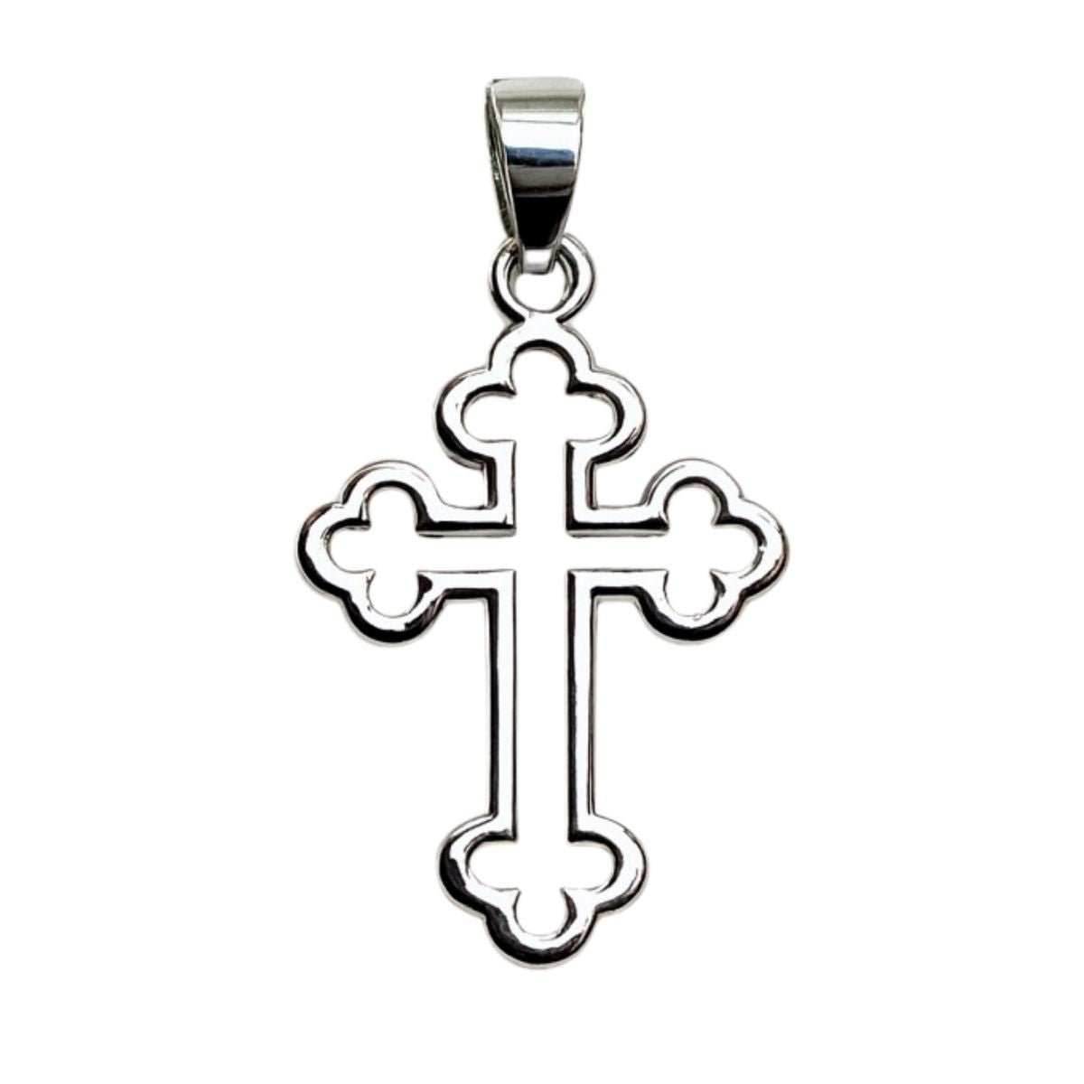 Ortodoxa korset genombrutet mindre