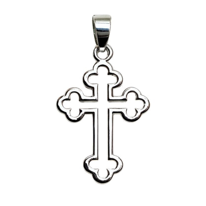 Ortodoxa korset genombrutet mindre