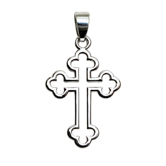 Ortodoxa korset genombrutet mindre