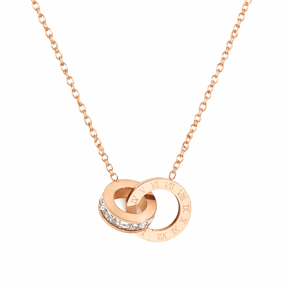Riviera halsband rosé