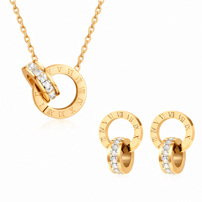 Riviera halsband rosé