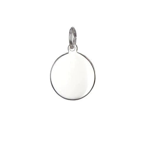 Rondell 12mm äkta silver