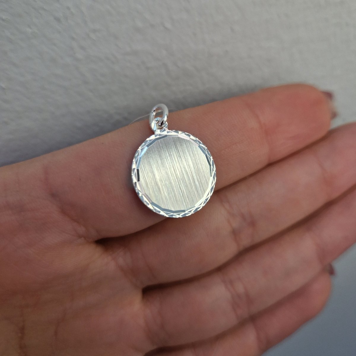 Rondell facettslipad matt 16mm