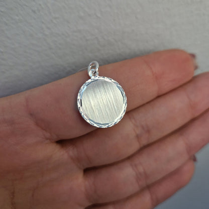 Rondell facettslipad matt 16mm