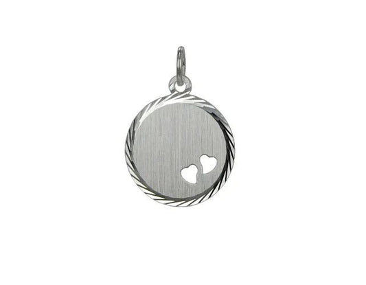 Rondell med 2st hjärtan matt