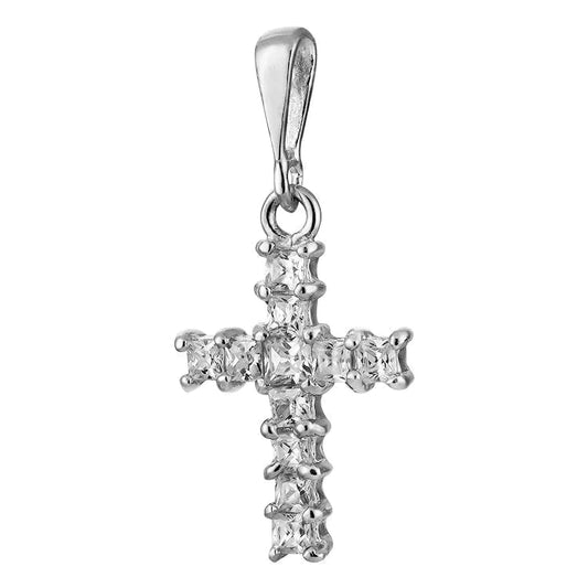 Kors med stenar Sterling silver